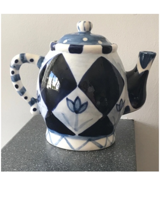Anthropologie Other - NEW Anthropologie Cottagecore Tea Pot Kettle + Organizer or Plant Wall Basket!